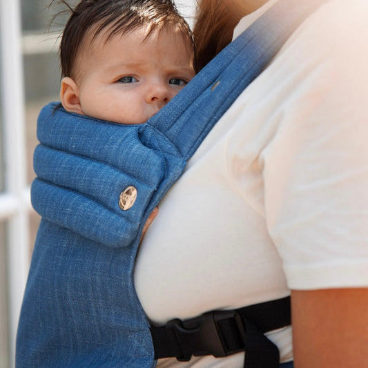 Nosidełko dla dziecka - Denim Blue